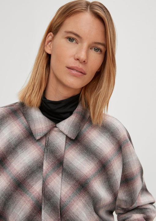 Image du produit Comma Indoor-Jacke Blouson mit Karomuster (40)
