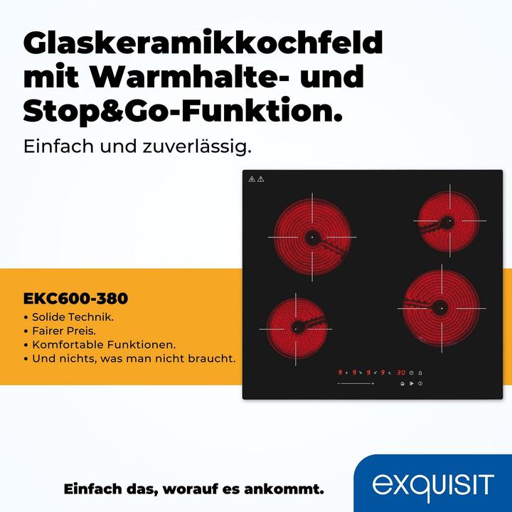 Actual product image Exquisit EKC 600-380 (59 cm)