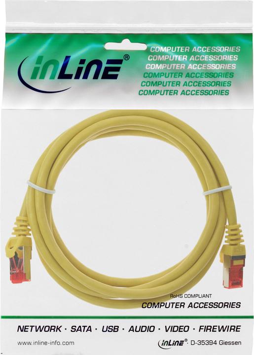 Image du produit Aquatuning Câble de réseau (S/FTP, CAT5e, 0.25 m)