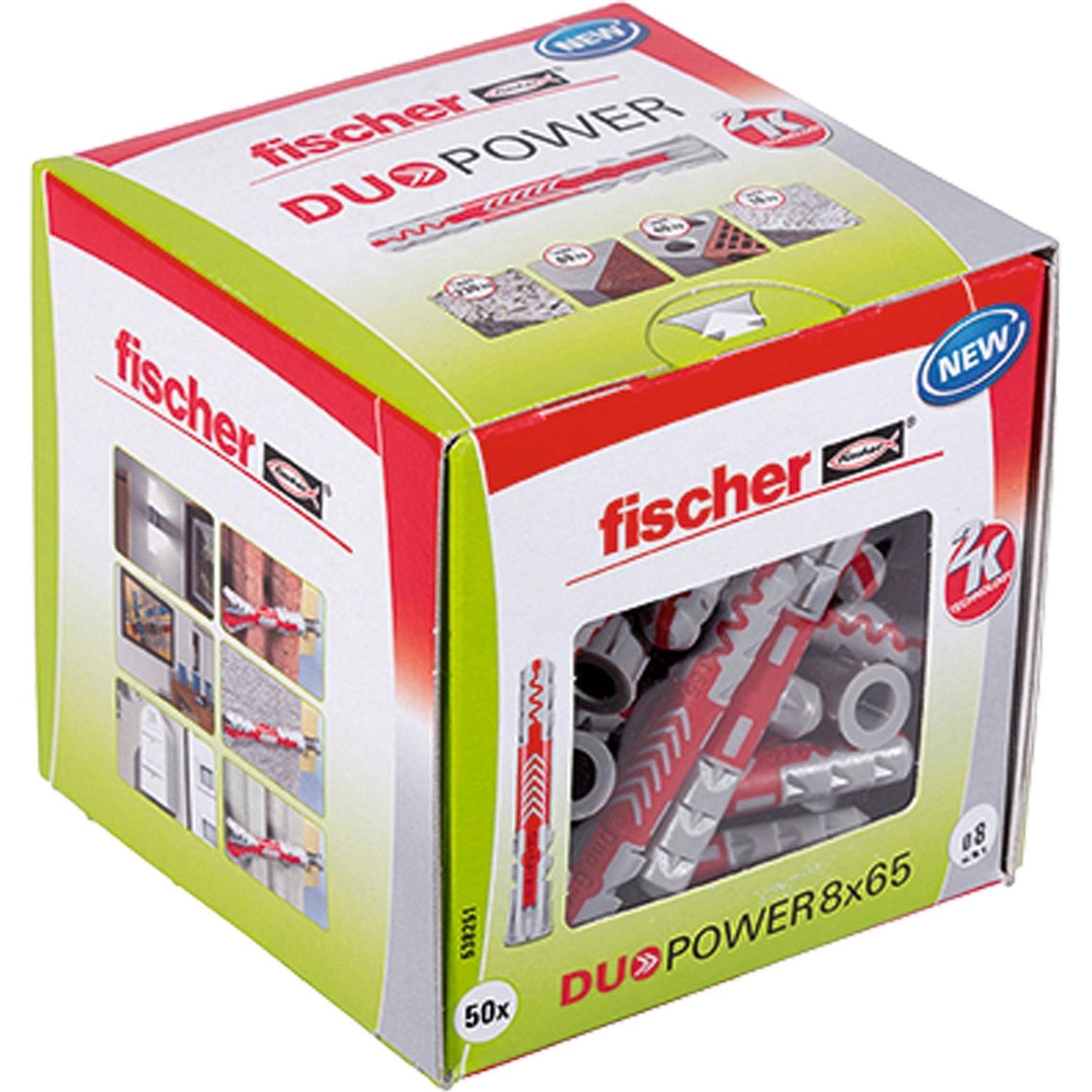 Fischer, Dübel, DuoPower (50 Stk.)