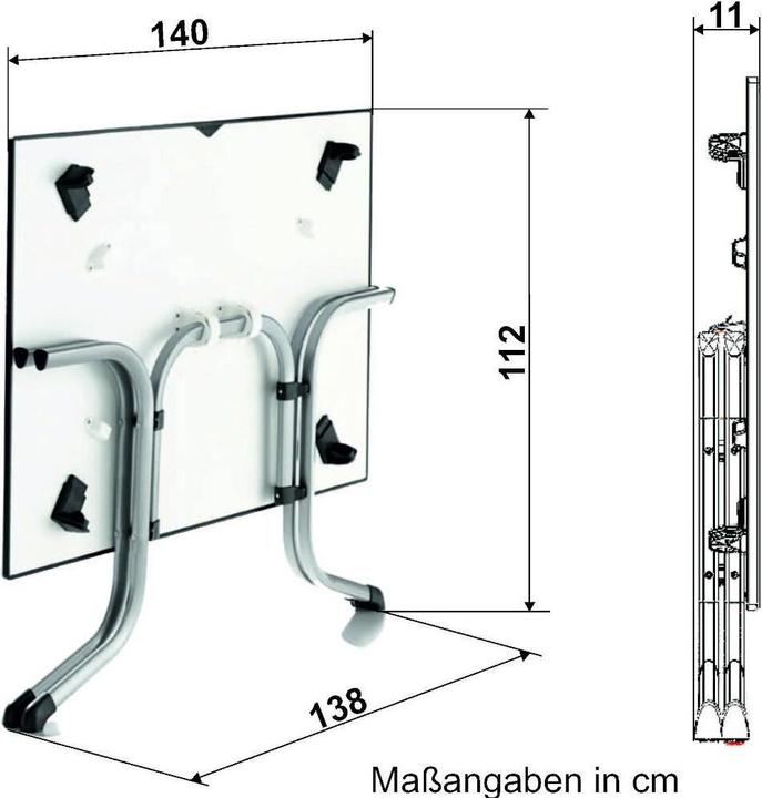 Actual product image Sieger Folding table (90 cm)