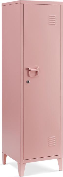 Image du produit En.Casa Einzelspind Kurikka 137x38x38 cm Rosa (38 x 38 x 20 cm)