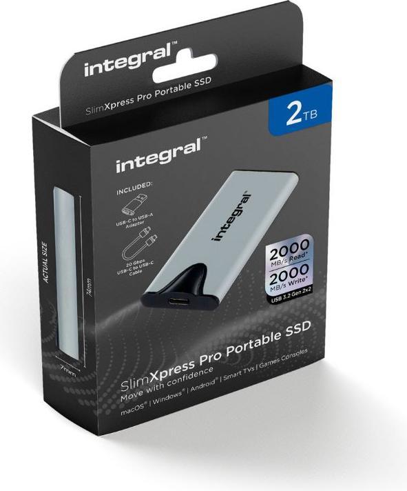Immagine prodotto SSD Portatile Slimxpress Pro Da 2tb (2 TB)