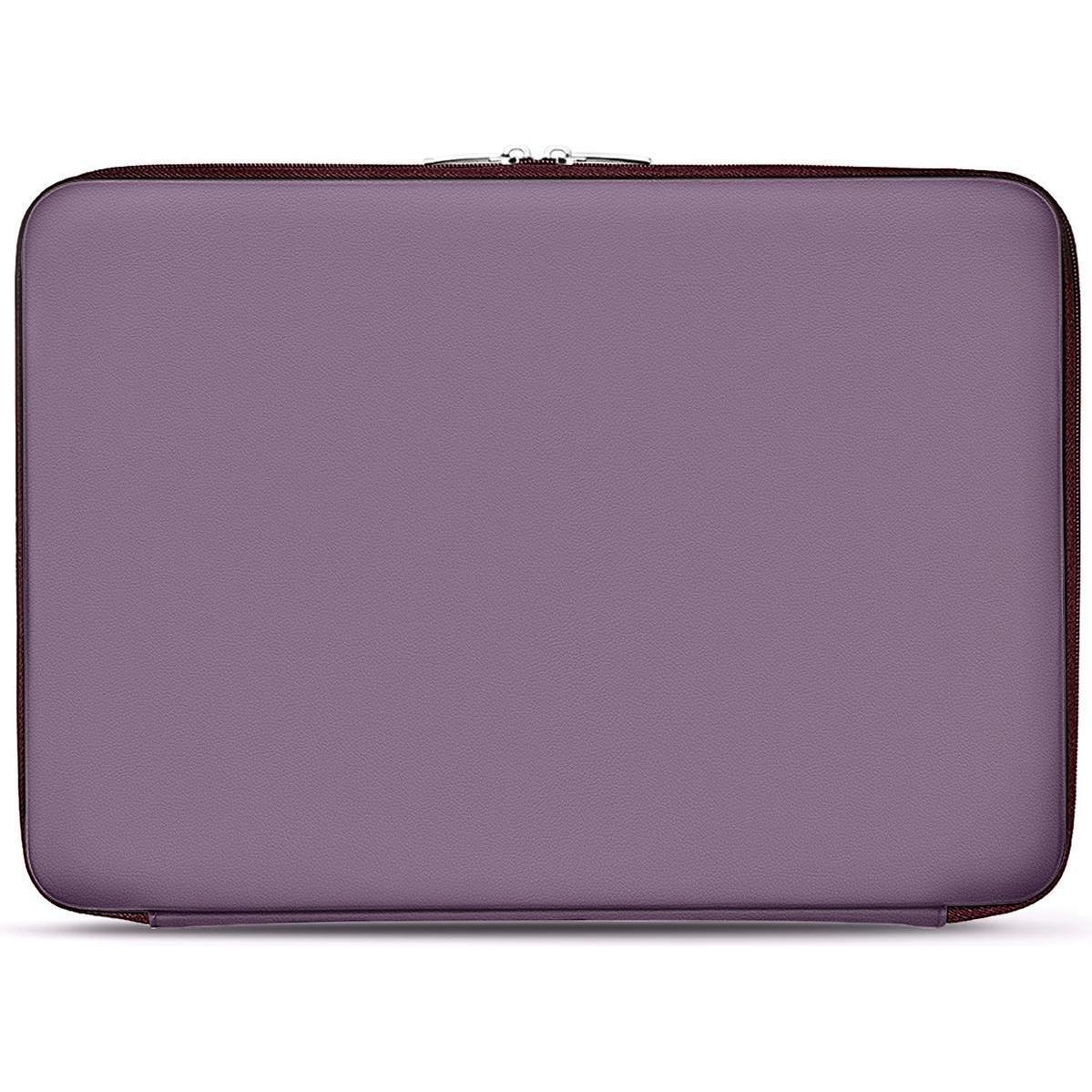 Noreve Lederhülle, Notebooktasche, Violett