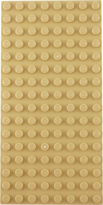 Actual product image LEGO Building Plate 8x16 Beige - Plate 92438 NEW - 3x (92438, LEGO Accessories)