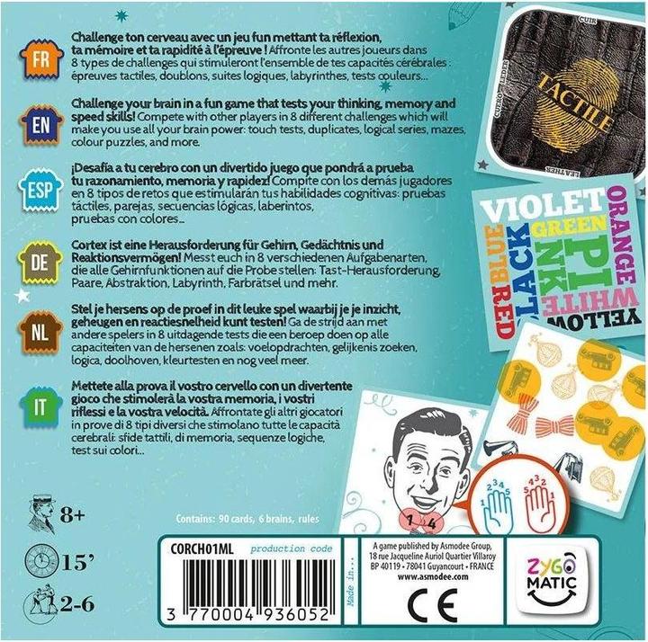 Image du produit Asmodée Défi Cortex (Allemand, Anglais)