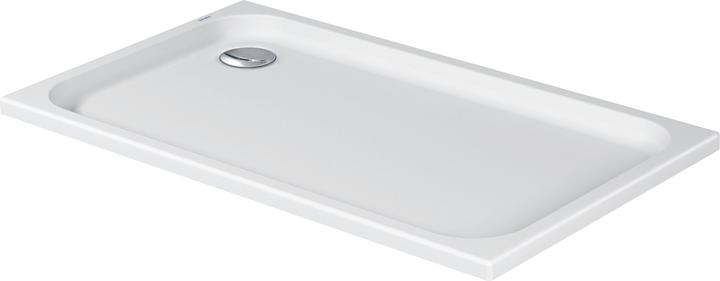 Produktbild Duravit Duschwanne D-Code 1300 x 750 x 85 mm wei glatt 720098000000000