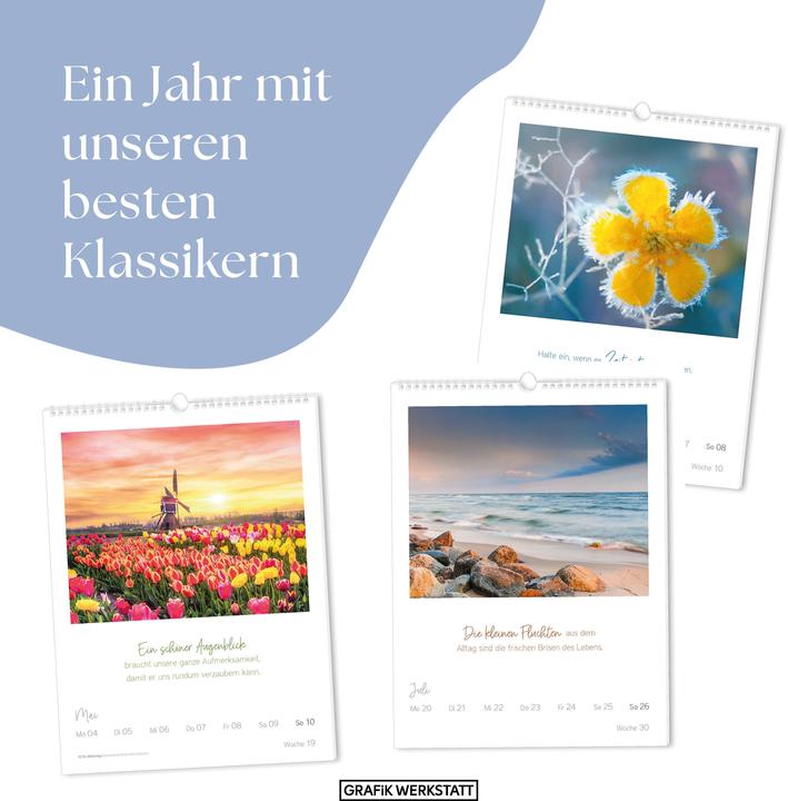 Wochenkalender 2026 LebensWeisheiten (240 x 320 mm, Harter Einband, Deutsch)