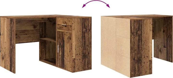 Image du produit vidaXL Eck-Schreibtisch (88 x 88 x 75 cm)