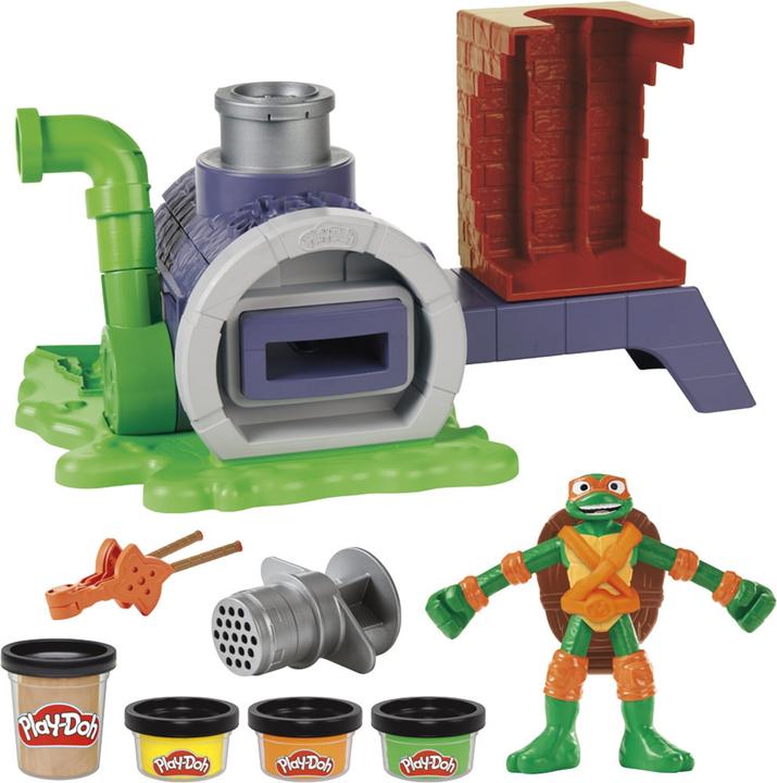 Immagine prodotto Play-Doh Pd Tmnt Slice And Blast Pizza Playset