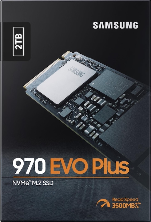 Actual product image Samsung 970 EVO Plus (2000 GB, M.2 2280)