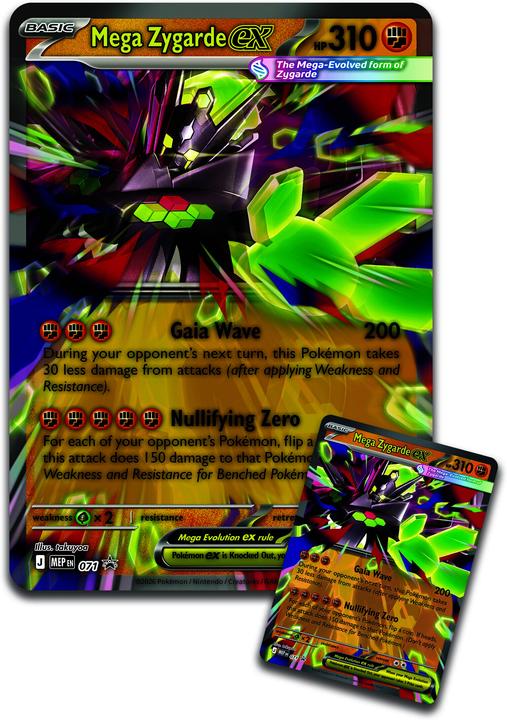 Produktbild Pokémon P-EN Mega Zygarde ex Premium Collection (Englisch, Box Set & Collection)