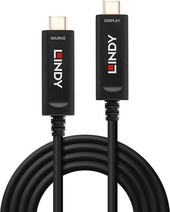 Image du produit Lindy Fibre Optic Hybrid USB C Video (5 m, USB 3.1)