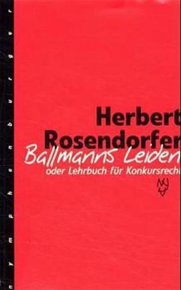 Produktbild Ballmanns Leiden (Deutsch, Herbert Rosendorfer, 2000)