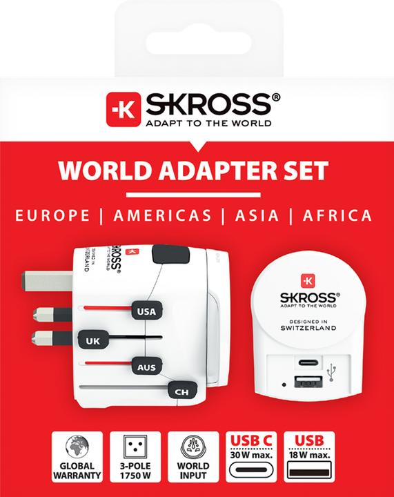 Actual product image Skross PRO+ USB AC30PD