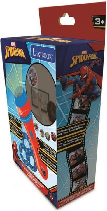 Image du produit Lexibook Projecteur et lampe de poche Spider-Man Story (Multilingue)