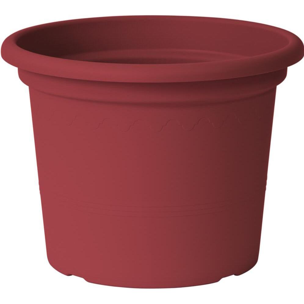 Euro3plast, Blumentopf, Pflanzkübel GEO Ø 25 cm mattone rot (25 cm)
