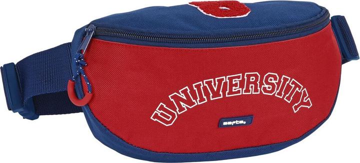 Safta Gürteltasche University Rot Marineblau (23 x 14 x 9 cm)