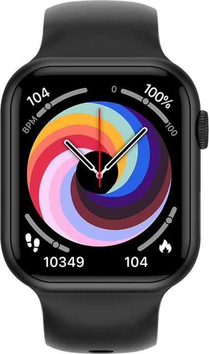 Actual product image Kumi Smartwatch KU3 META Enhanced szary (grey) (35 mm)