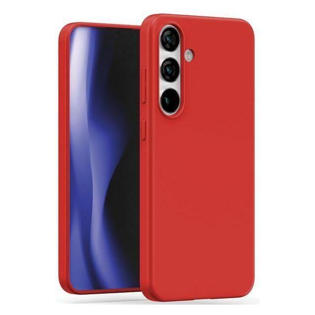 Mercury Rosso Soft + S926 Czerwony/ (Samsung Galaxy S24+), Cover Smartphone,