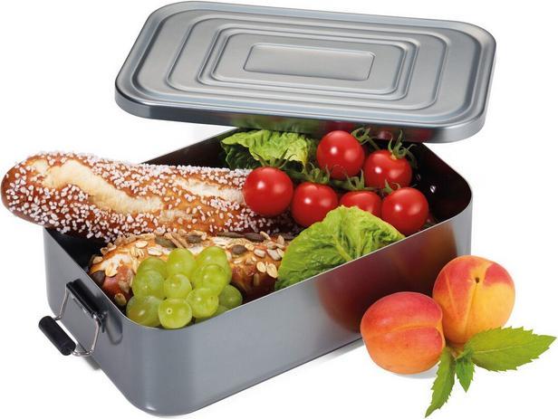 Actual product image Troika LUNCH BOX XL Boîte repas XL avec couvercle Swingbox, gris