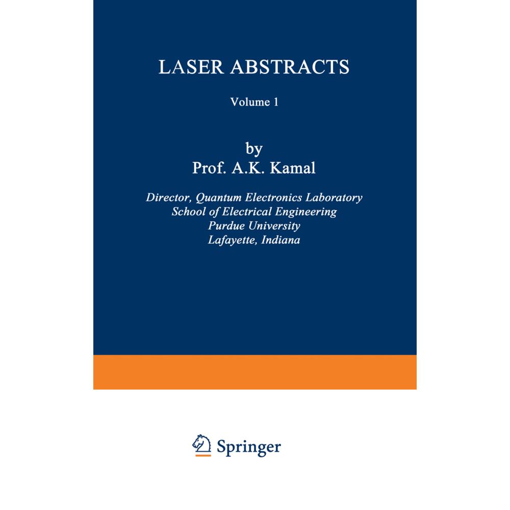 Laser Abstracts, Fachbücher von Ahmad K. Kamal