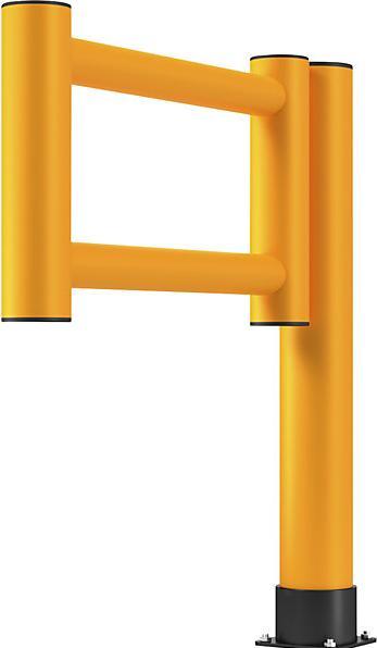 Actual product image Ampere Swing Gate, HxW 1.1 x 1 m, traffic yellow.