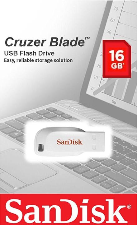 Produktbild SANDISK Cruzer Blade (16 GB, USB-A)