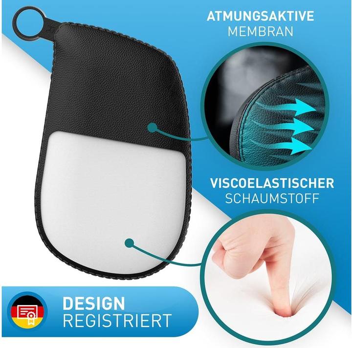 Actual product image Flipline Auto-Kopfstütze, schwarze Nähte