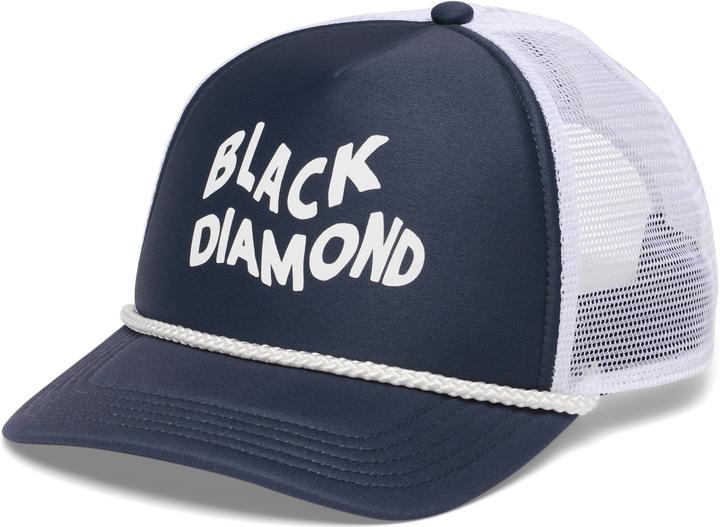Actual product image Black Diamond Flat Bill Trucker Hat (One size)