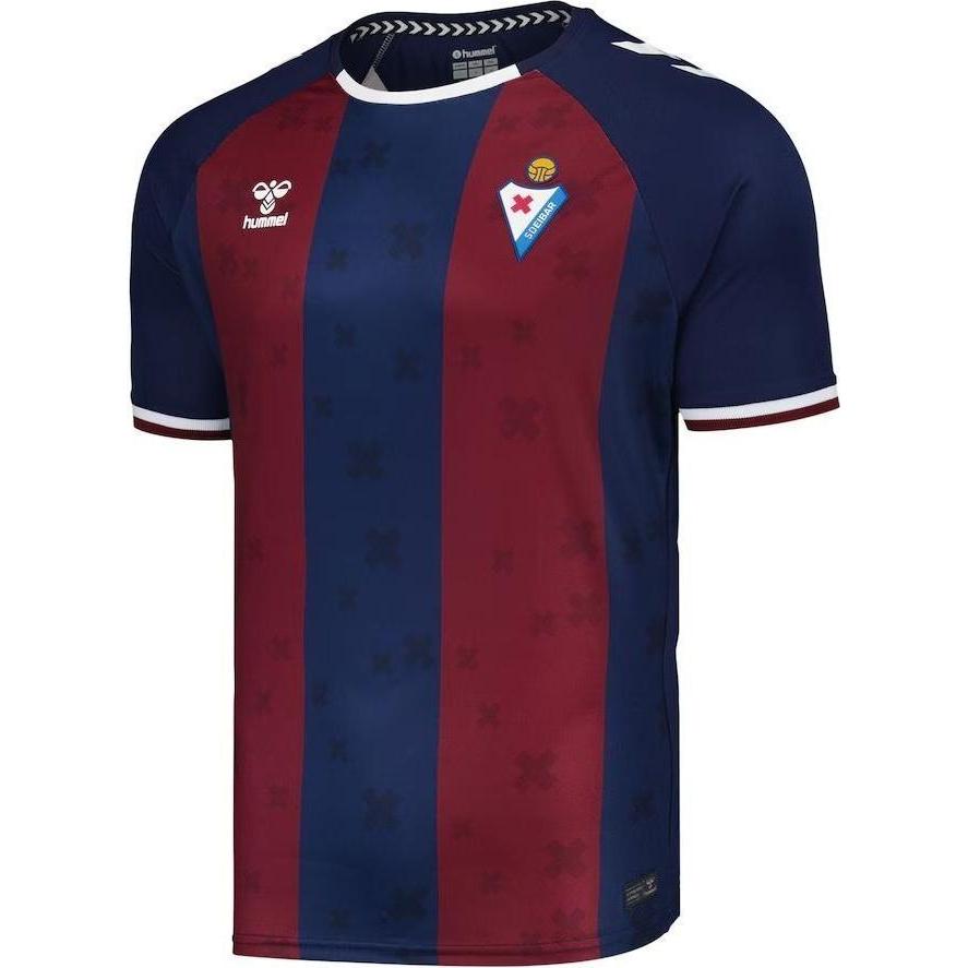 hummel, Herren, Fussballtrikot, trikot sd eibar iron soul 2024/25 (M), Rot, M