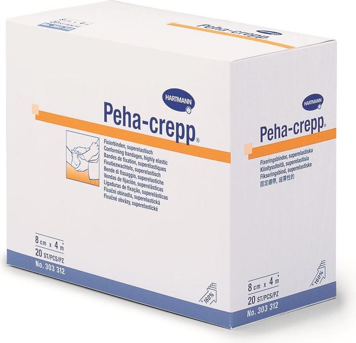 Actual product image IVF Hartmann Kreppbinde 4mx6cm weiss