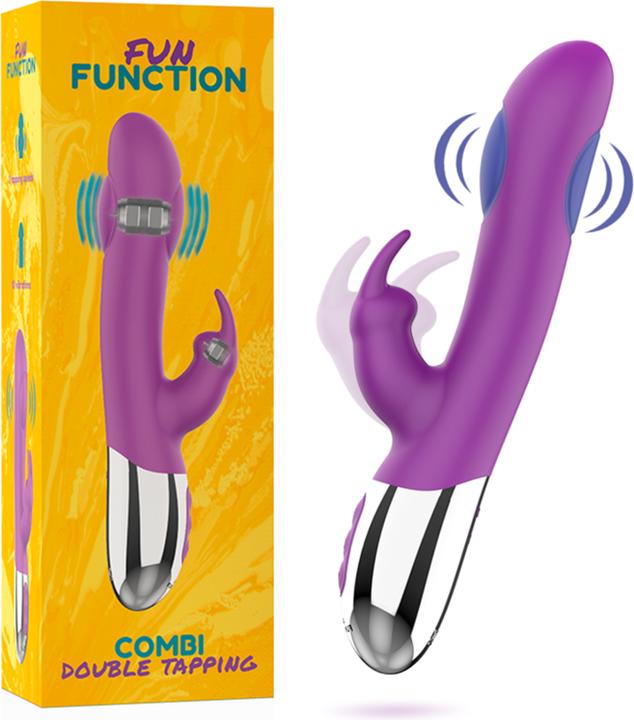 Immagine prodotto Fun Function Vibratore Rabbit "Combi Double Tapping