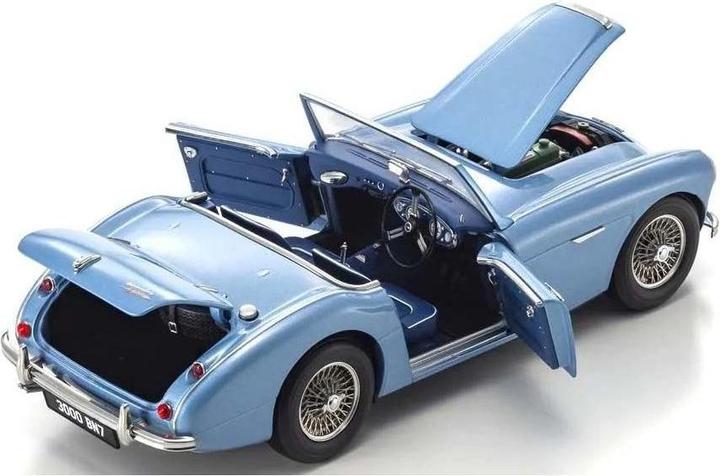 Produktbild Kyosho Austin Healey 3000 BN7 Healey Blau, 1:18