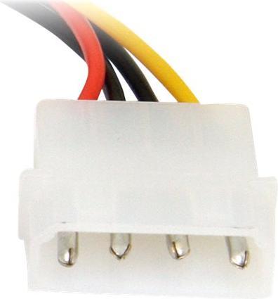 Image du produit StarTech Adaptateur 6in Molex vers SATA (15.24 cm, PWM à 4 broches, SATA)
