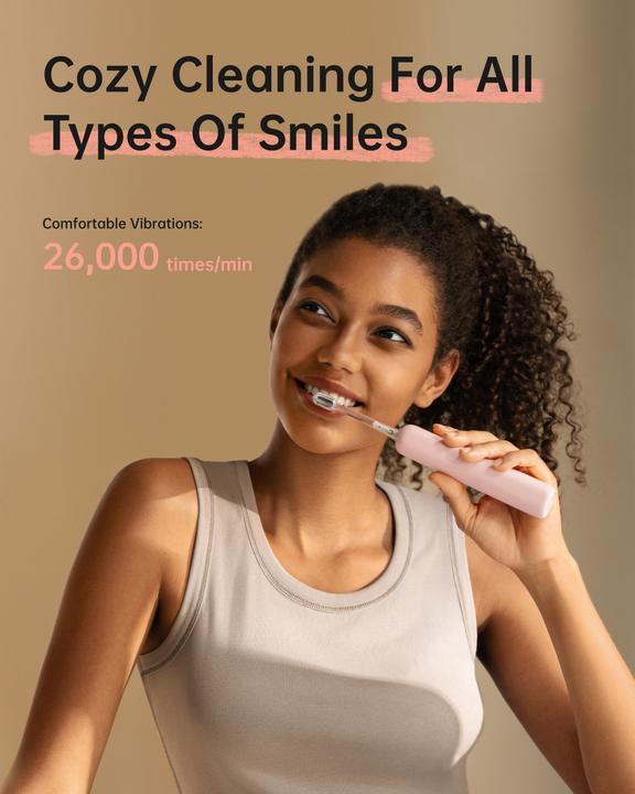 Actual product image Laifen Wave Special PNK (Oscillating toothbrush)