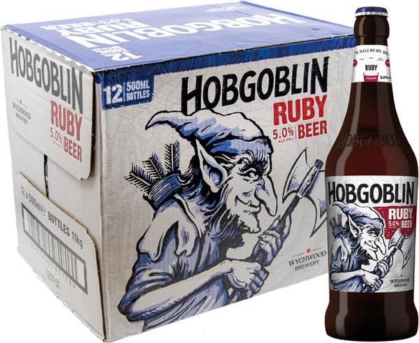 Produktbild Wychwood Brewery Hobgoblin Ruby (12 x 50 cl)