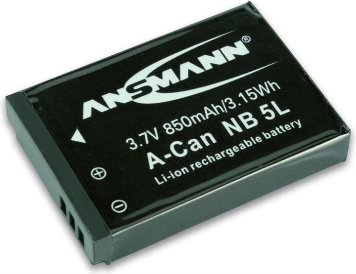 Actual product image Ansmann Canon NB-5L Battery (Camera battery)