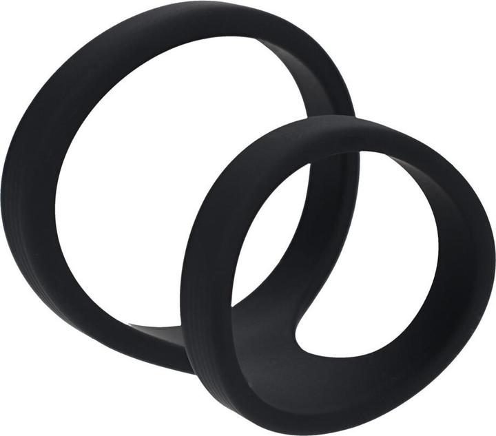 Immagine prodotto Shots 2 Loop Silicone Cockring - Black (4 cm)