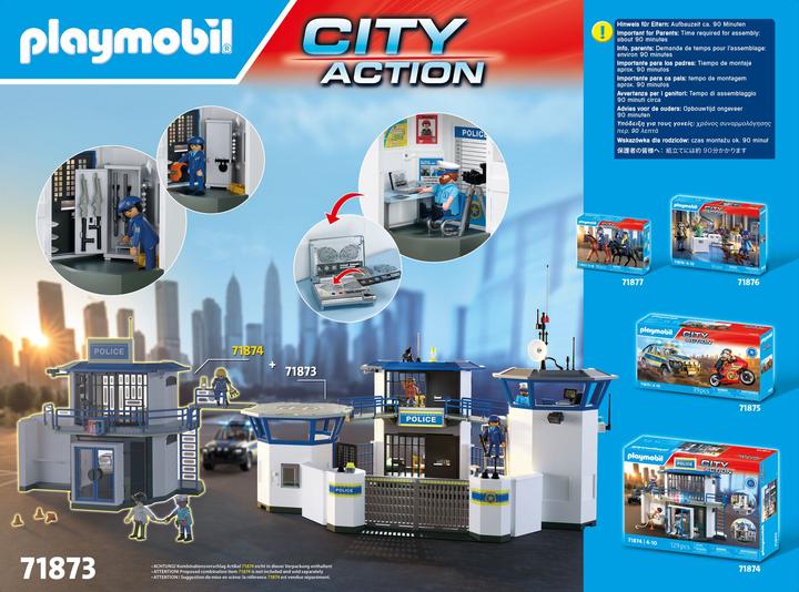 Produktbild Playmobil Polizei-Kommandozentrale (71873, Playmobil Action Heroes)