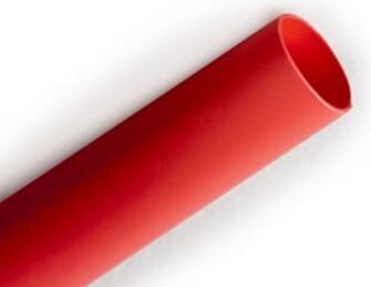 Actual product image 3M Germany heat shrink tubing thinw 39/13 mm, red GTI 3000 39/13 rt type heat shrink, design (1x)