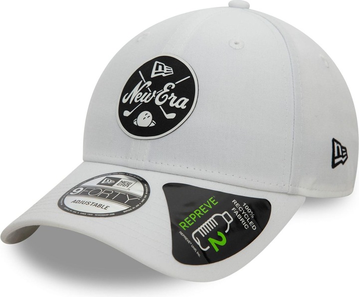 Image du produit New Era 9Forty Strapback Cap - Repreve Mono Weiss