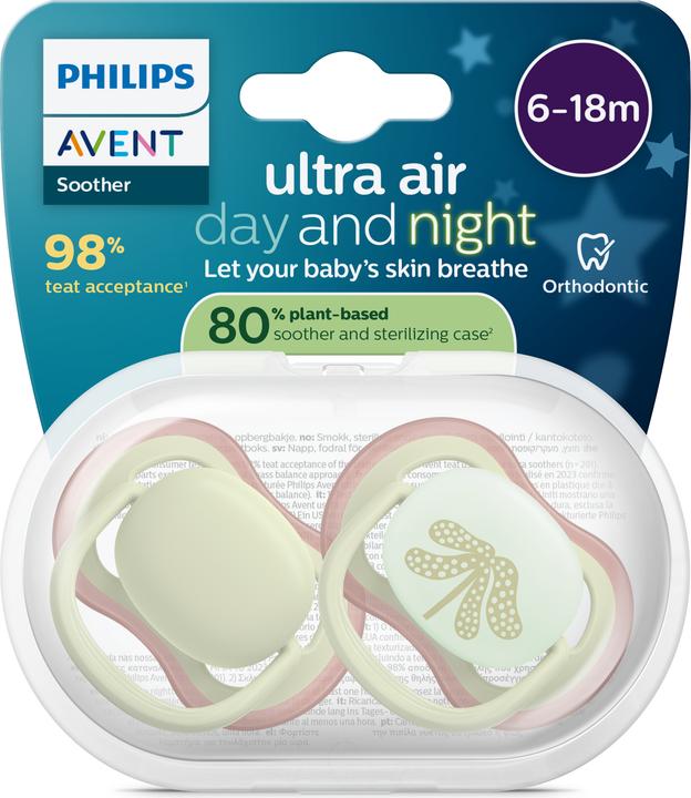 Produktbild Philips Avent Ultra Air Tag & Nacht (2x, 6 - 18 Monate)