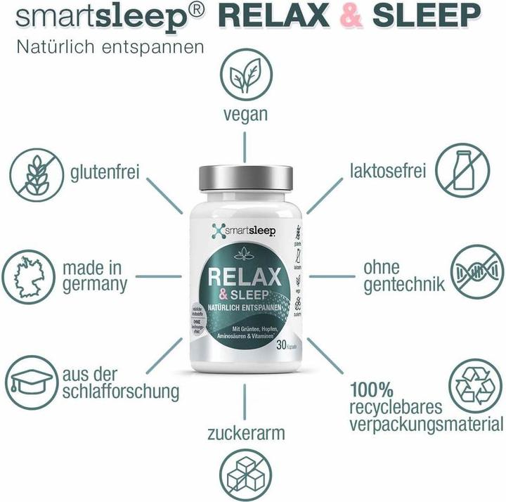 Actual product image Smartsleep Relax & Sleep (1 Piece, Capsules, 60 g)