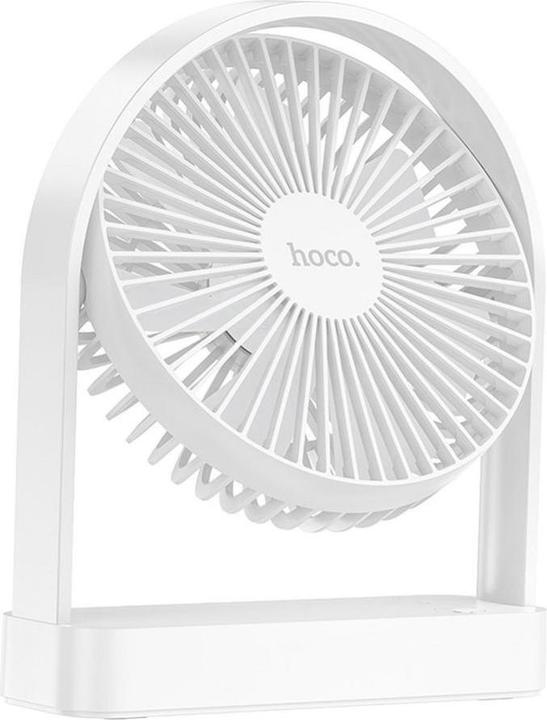 Actual product image Hoco Other small household appliances ultra thin desktop fan HX65 white (25 dB)