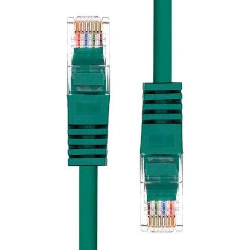 Thumbnail - ProXtend U/UTP CAT5e PVC AWG 24 CU Green 1M (U/UTP, CAT5e, 1 m), Netzwerkkabel