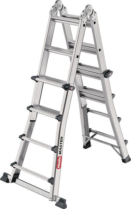 Hailo Master M100 4 x 4 Stufen (Stehleiter)