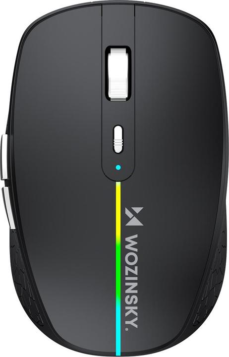 Immagine prodotto Wozinsky WMGK-1132 Kabellose Maus mit RGB-Hintergrundbeleuchtung – Schwarz (Senza fili)