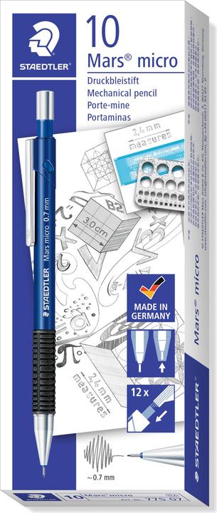 Actual product image Staedtler Mechanical pencil Mars micro 775 (0.70 mm, B, 1x)