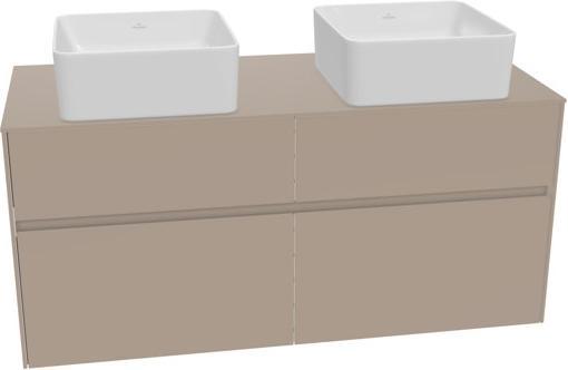 Produktbild Villeroy & Boch Collaro Waschbeckenunterschrank 1200x548x500 mm, 4 Auszüge, für 2 Waschbecken, C0 (127 x 50 x 57 cm)